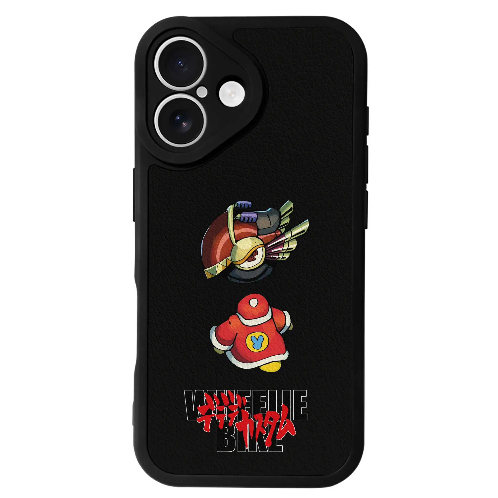 星のカービィ グッズ デデデ大王 - IPhone 16シリーズ対応 ・ シリコンスマホケース ・ レザー調 ・ 高精度フィット ・ 耐衝撃 ・ ワイヤレス充電対応 ・ 精密カット